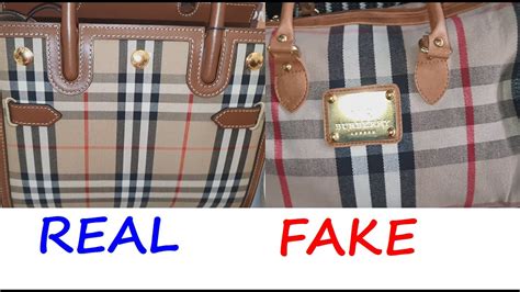 how to recognize a fake burberry bag|burberry knockoff bags.